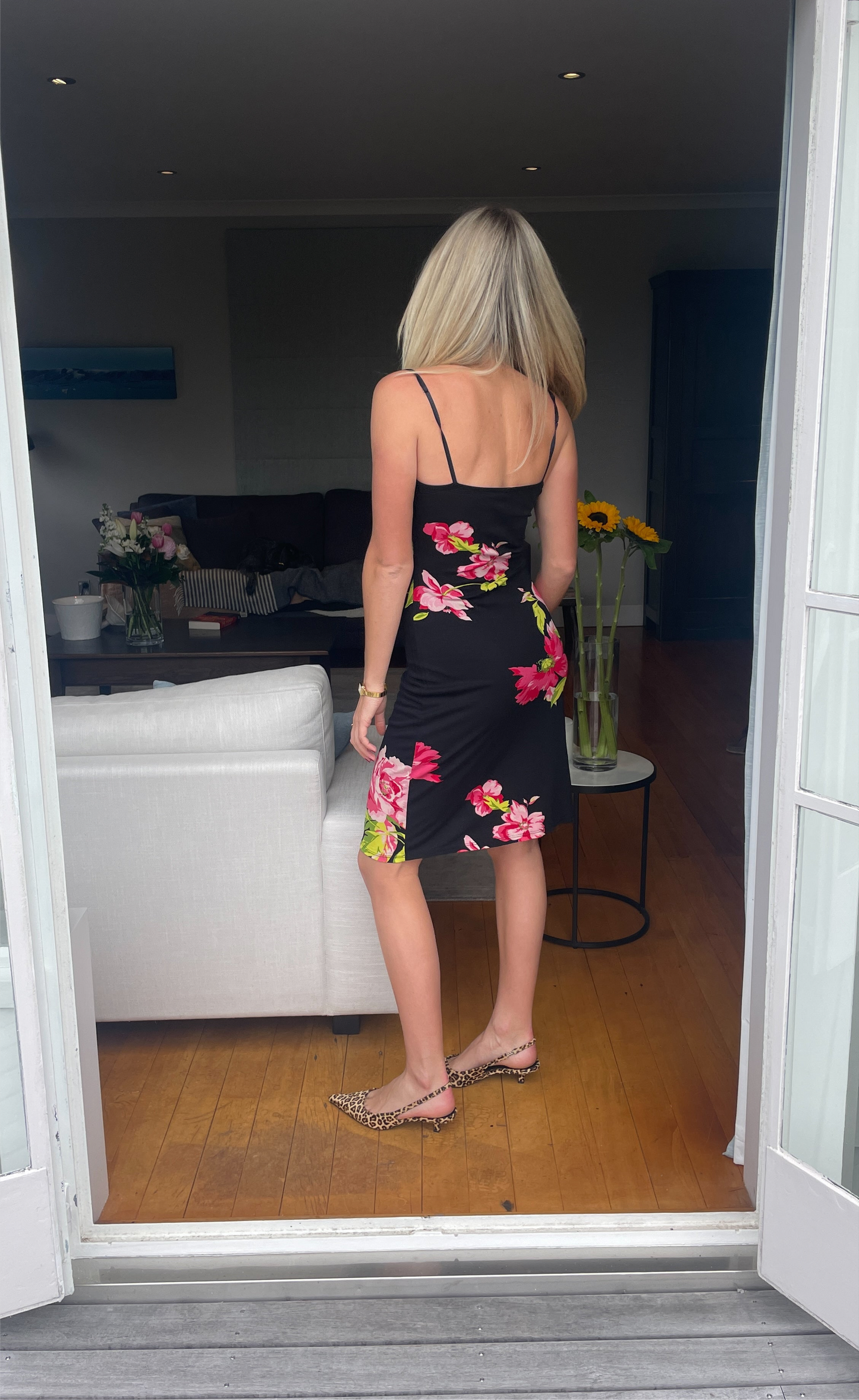 Morgan De Toi Floral Dress