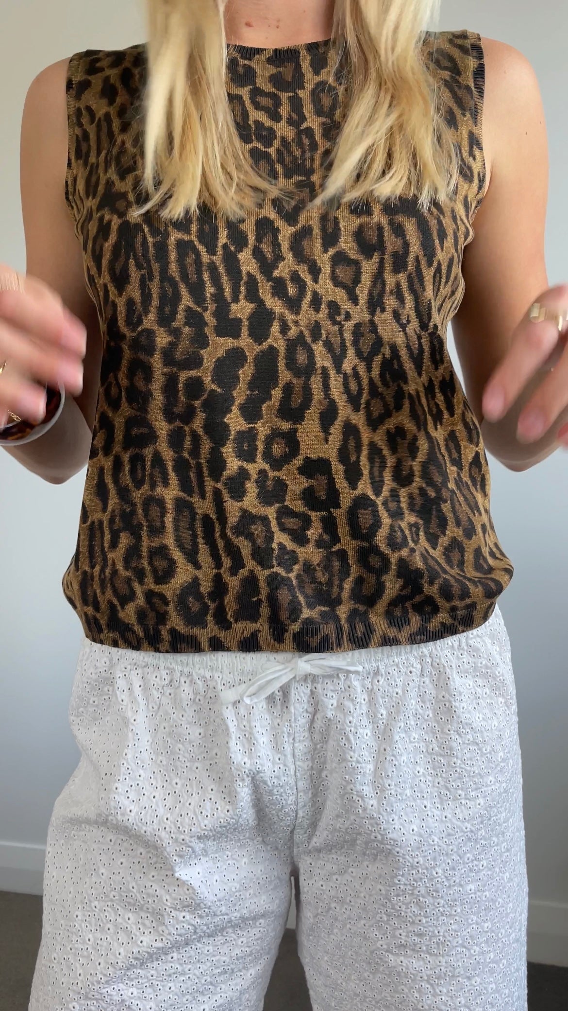 Ralph Lauren Cheetah Vest