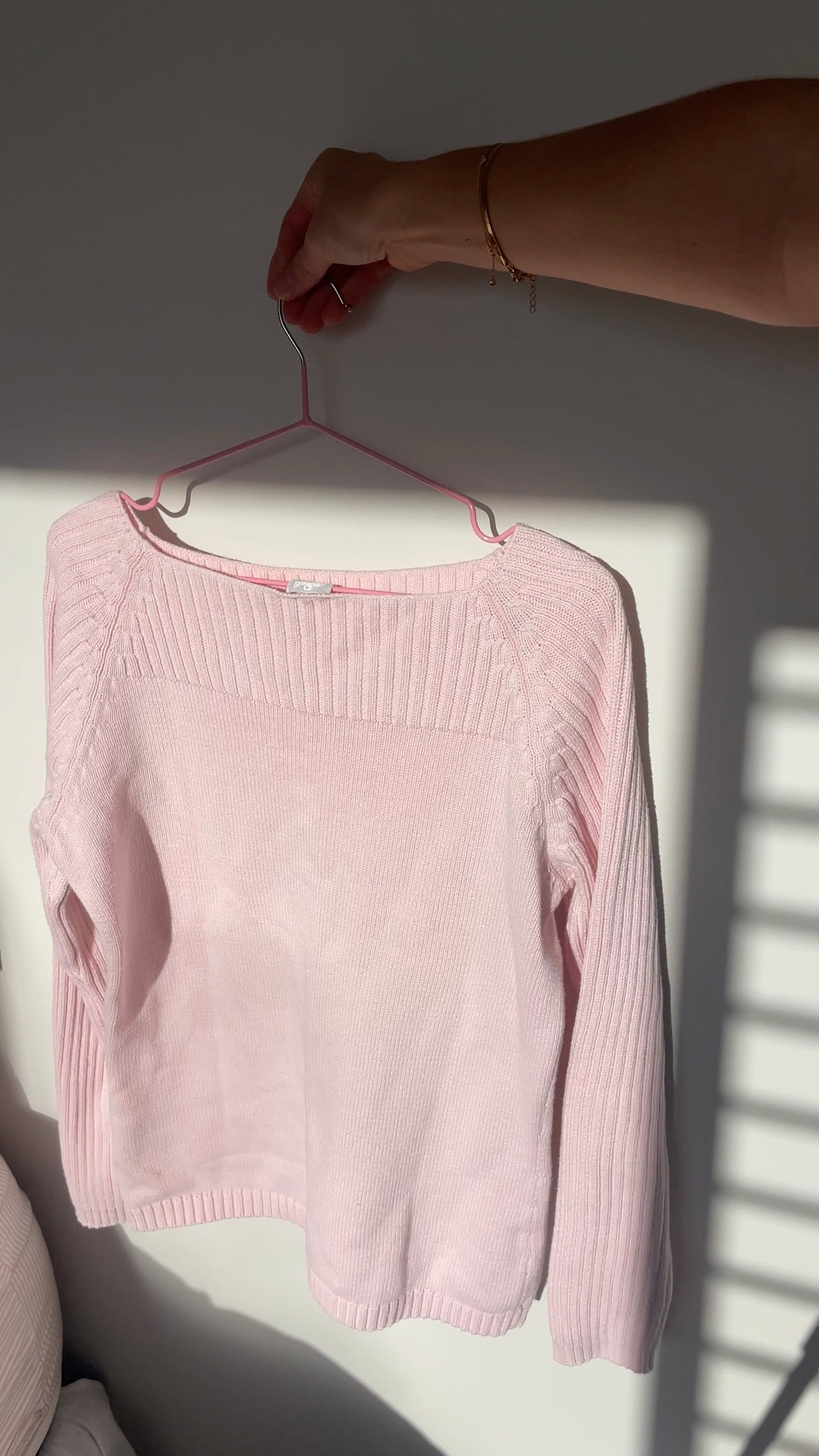 Pale Pink Knit