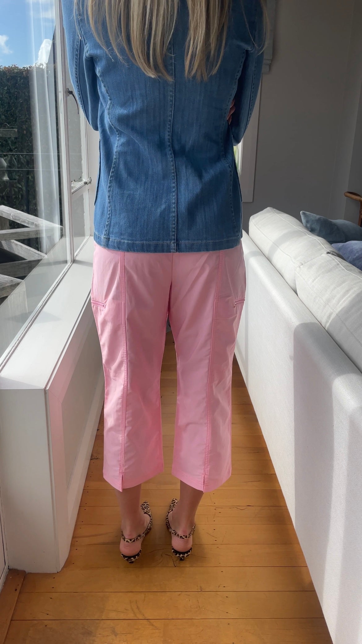 Pink Nike Capris