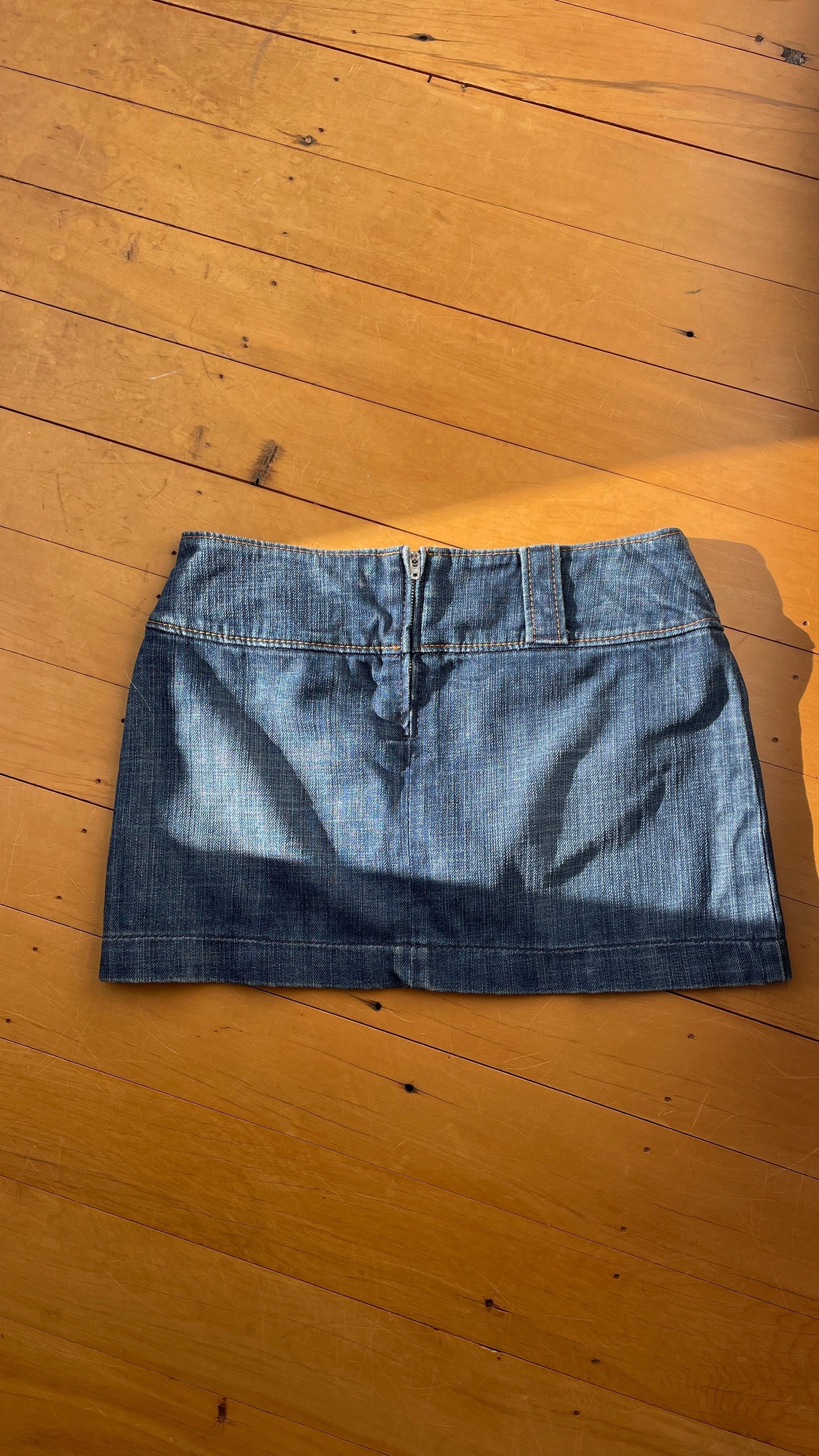 Miss Sixty Micro Denim Skirt