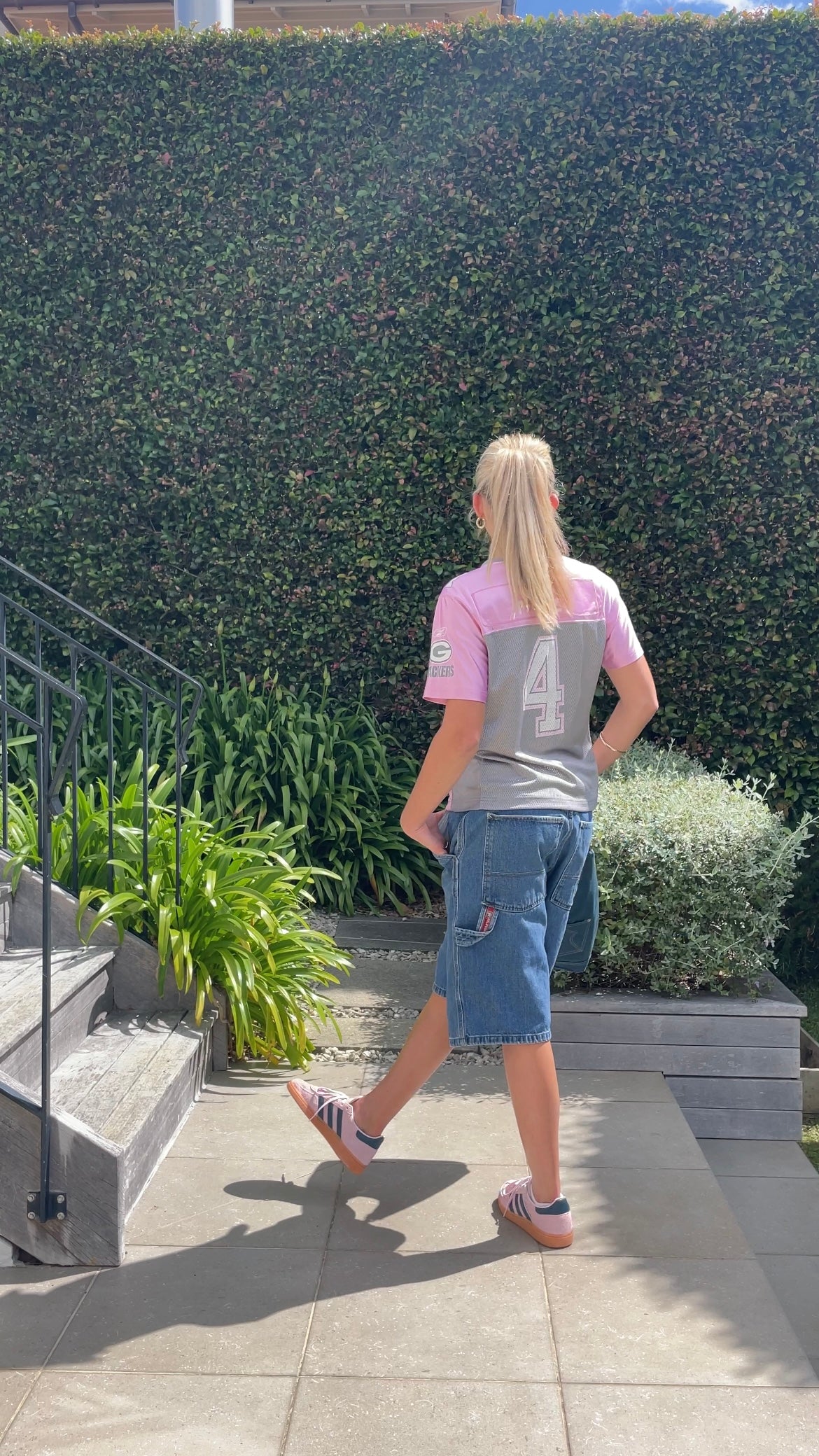 Green Bay Packers Pink Sports Tee
