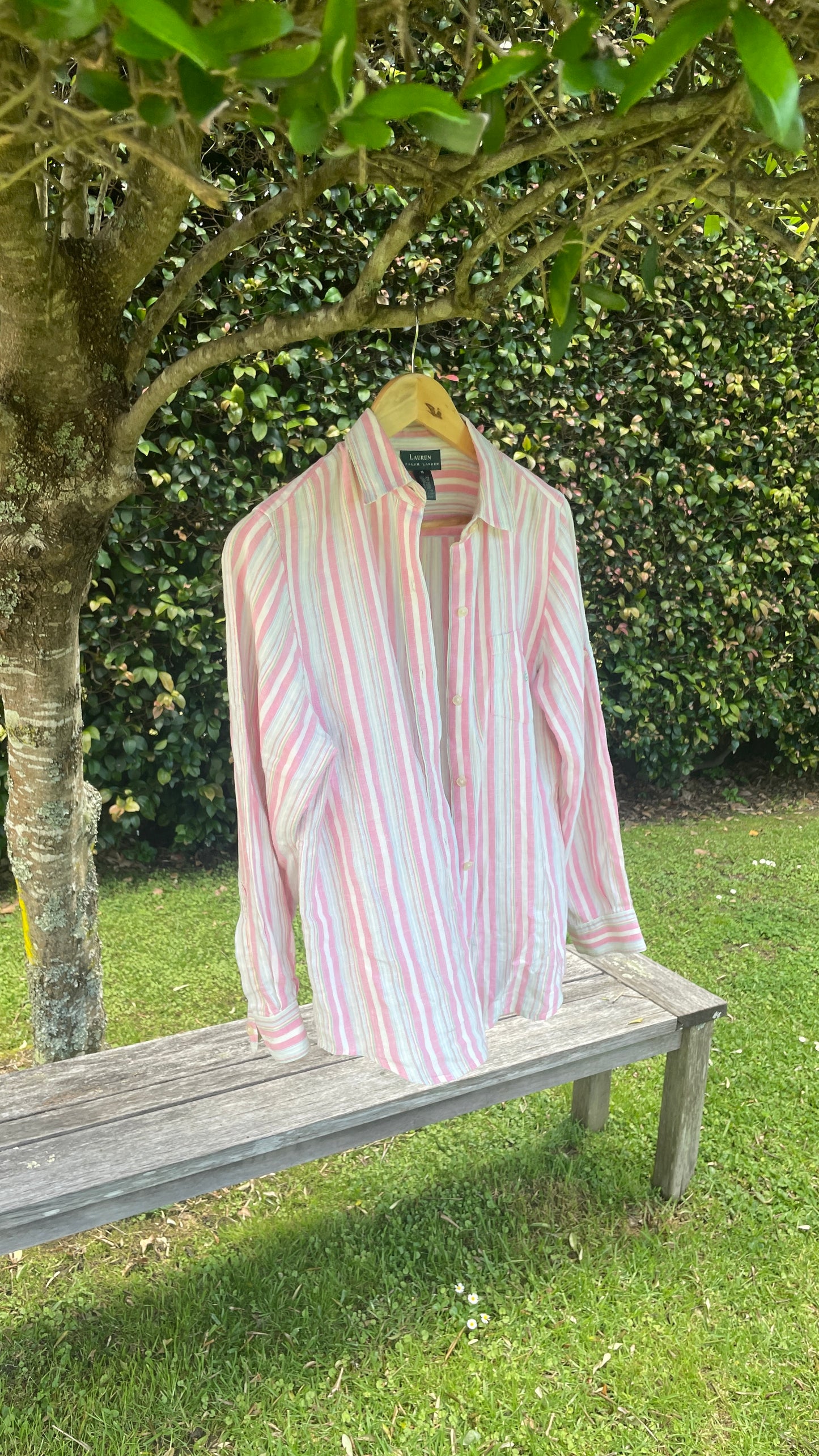 Pastel Linen Ralph Lauren Shirt