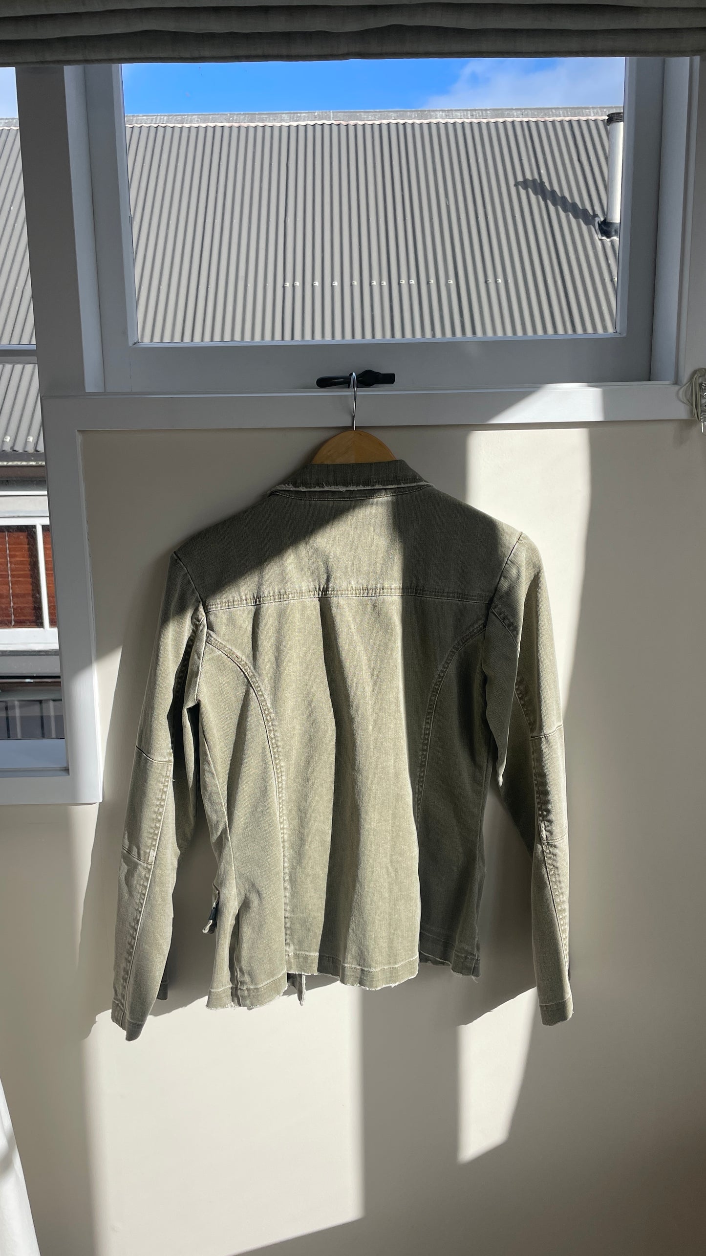 Cavaricci Khaki Denim Blazer