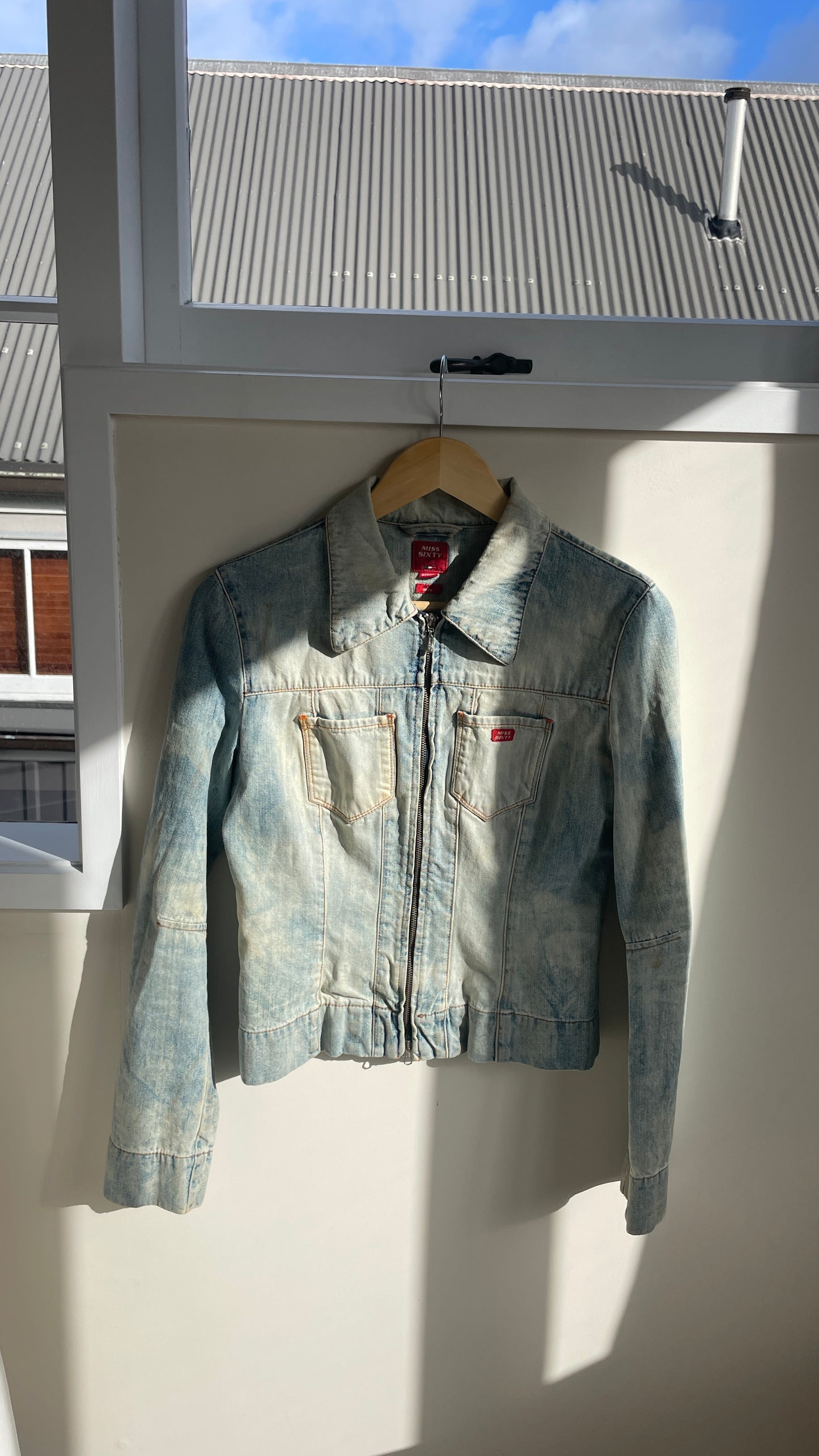 Miss Sixty Distressed Denim Jacket