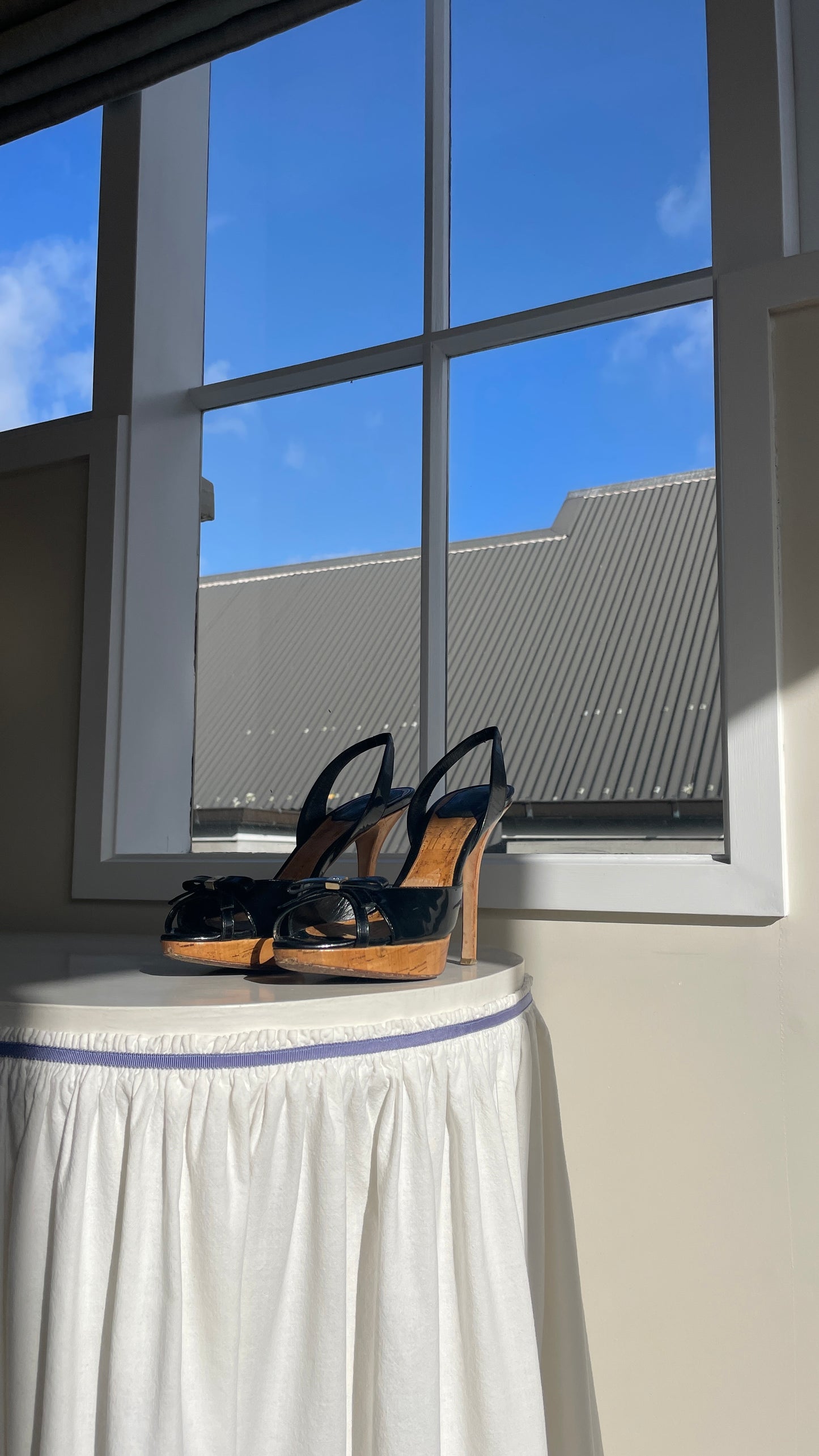 Dior Patent Bow Heels