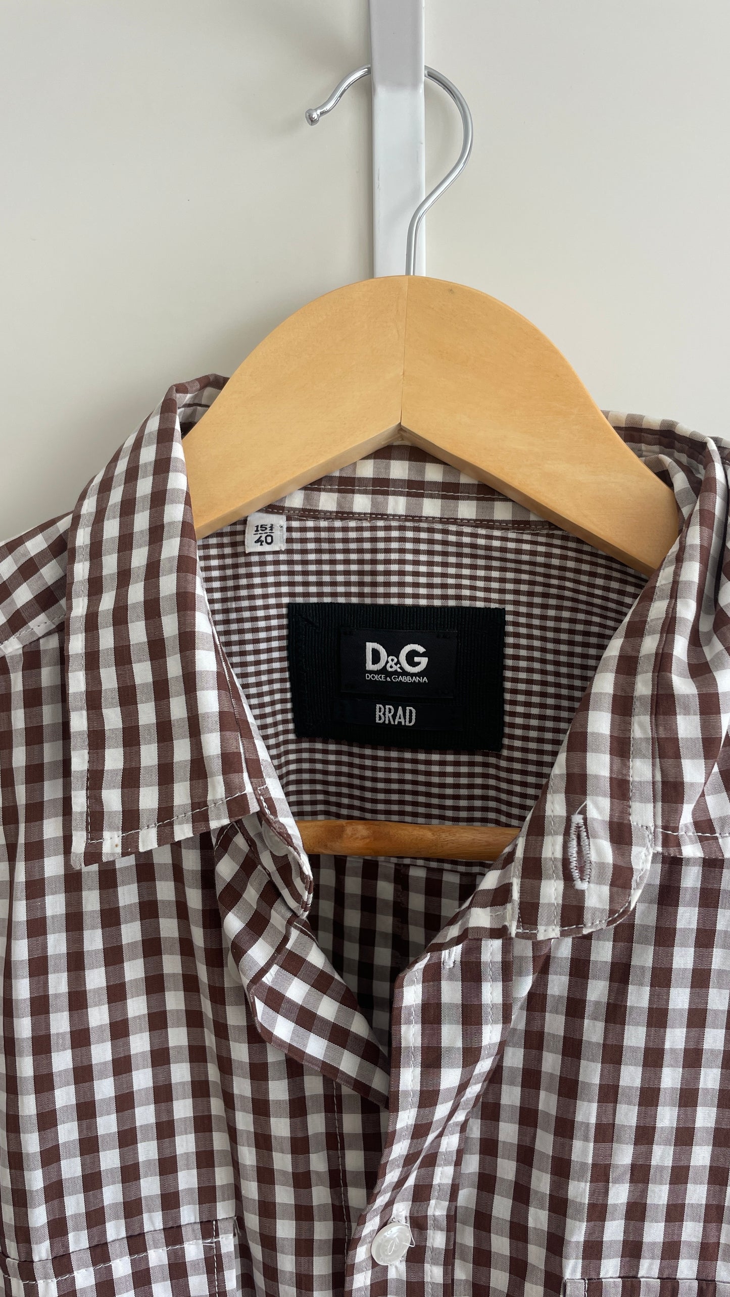 Dolce & Gabbana Gingham Shirt