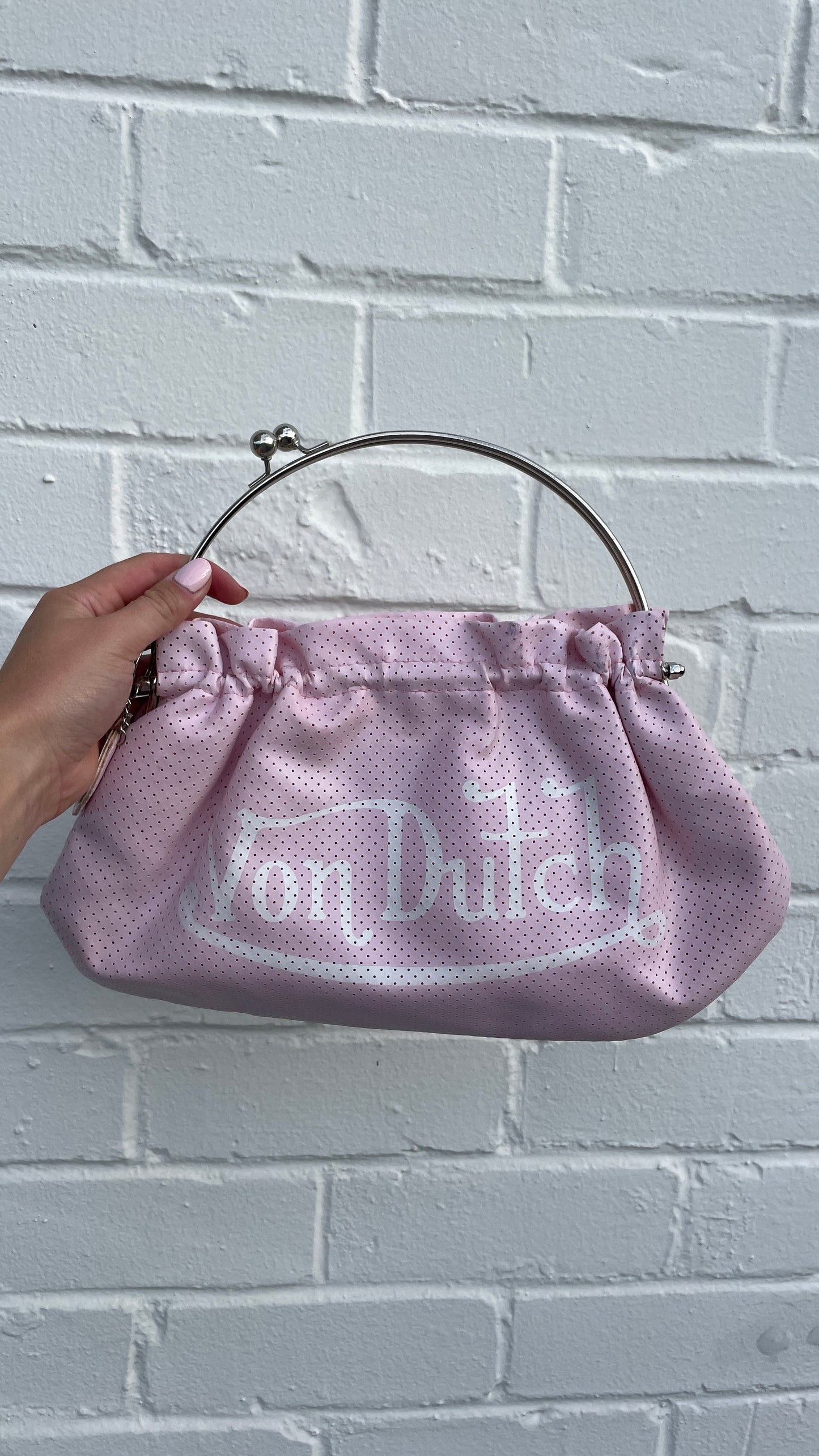 Von Dutch Strawberry Pink Bag