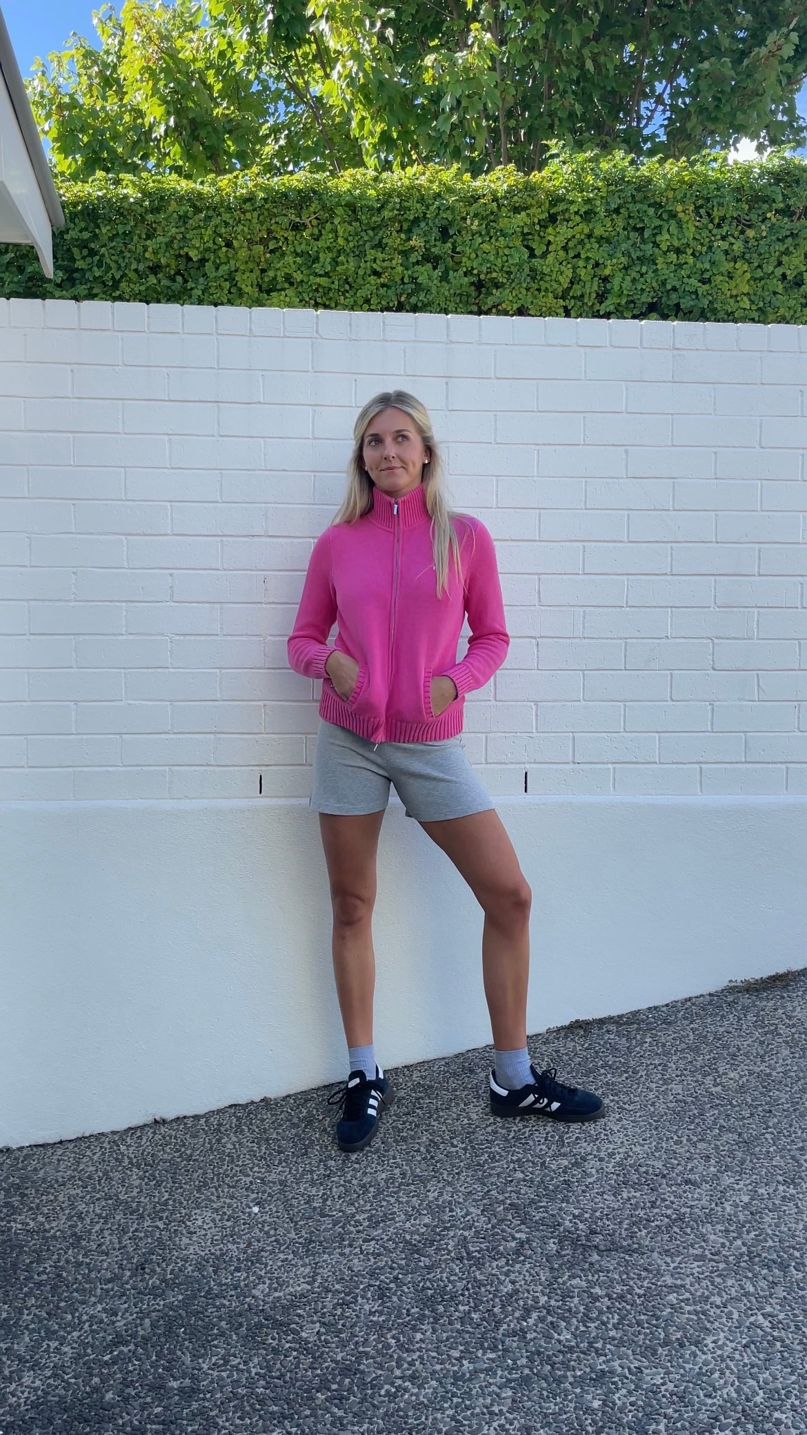 Pink Ralph Lauren Polo Zip-up