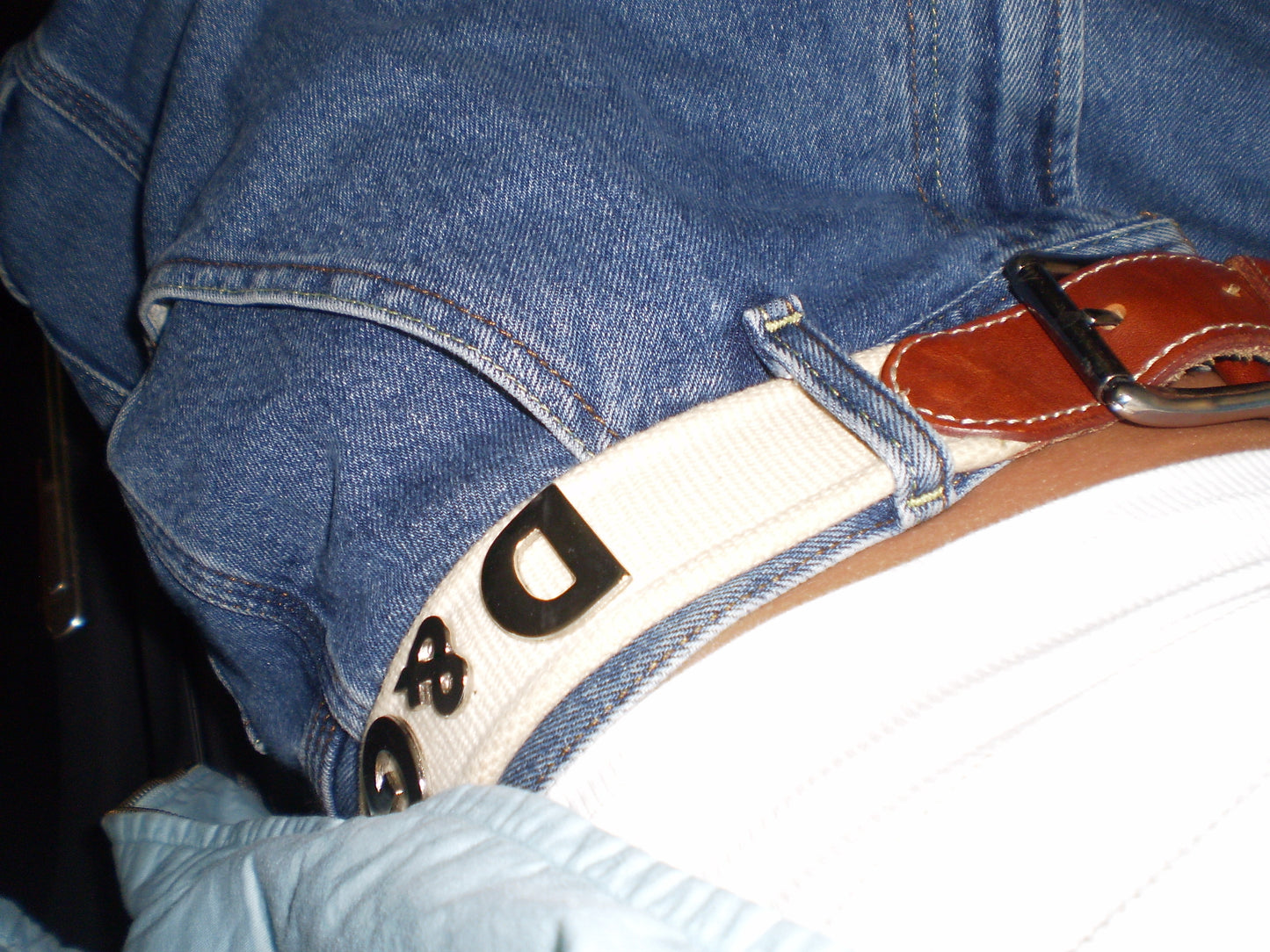 D&G Logo Belt
