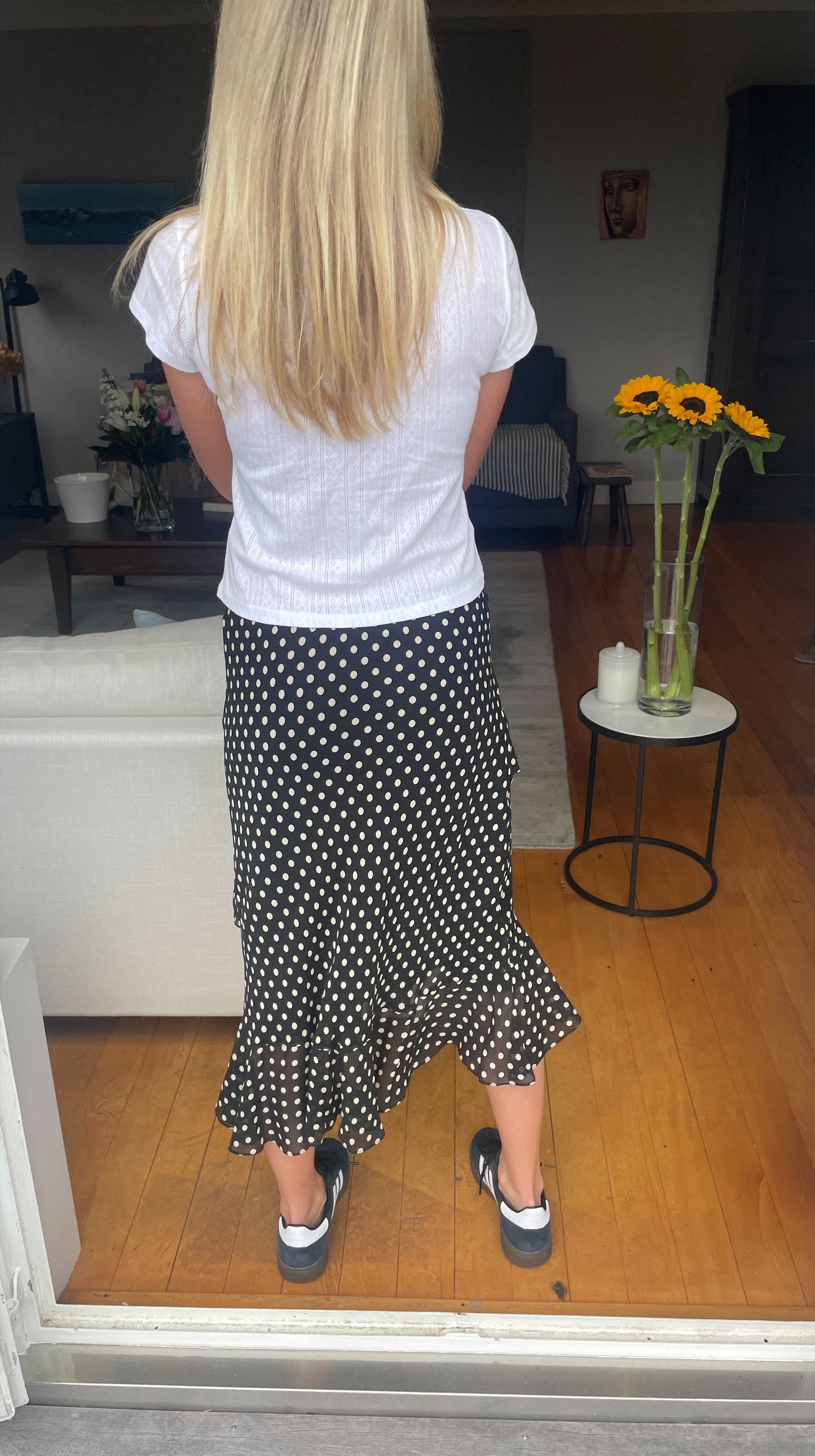 Ralph Lauren Polka Dot Skirt