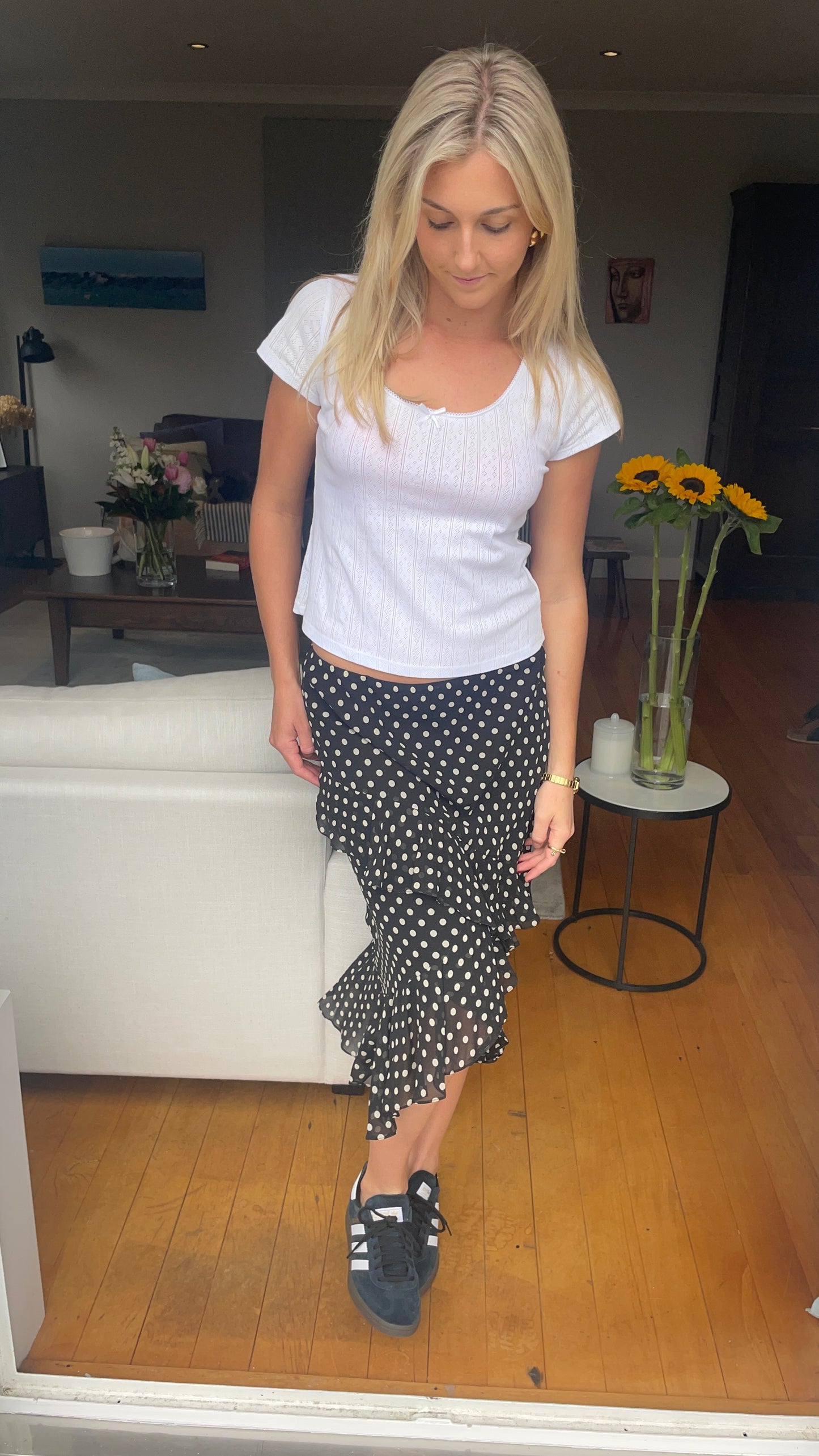 Ralph Lauren Polka Dot Skirt