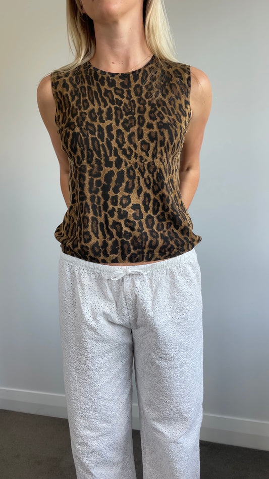 Ralph Lauren Cheetah Vest