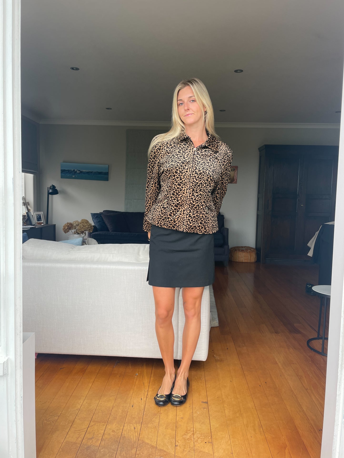 Animal Print Jacket