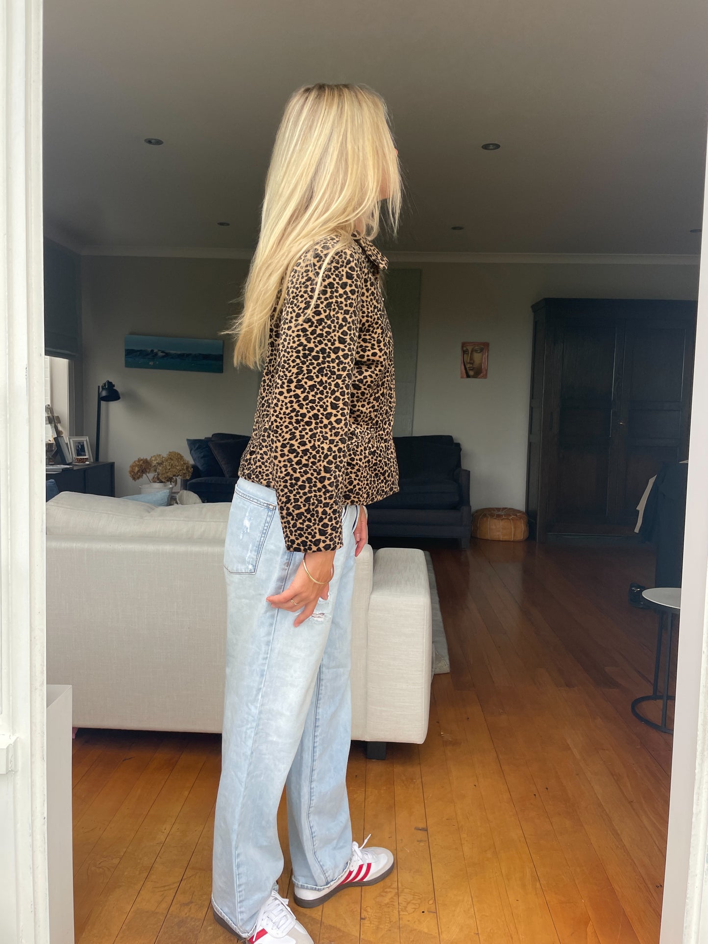 Animal Print Jacket