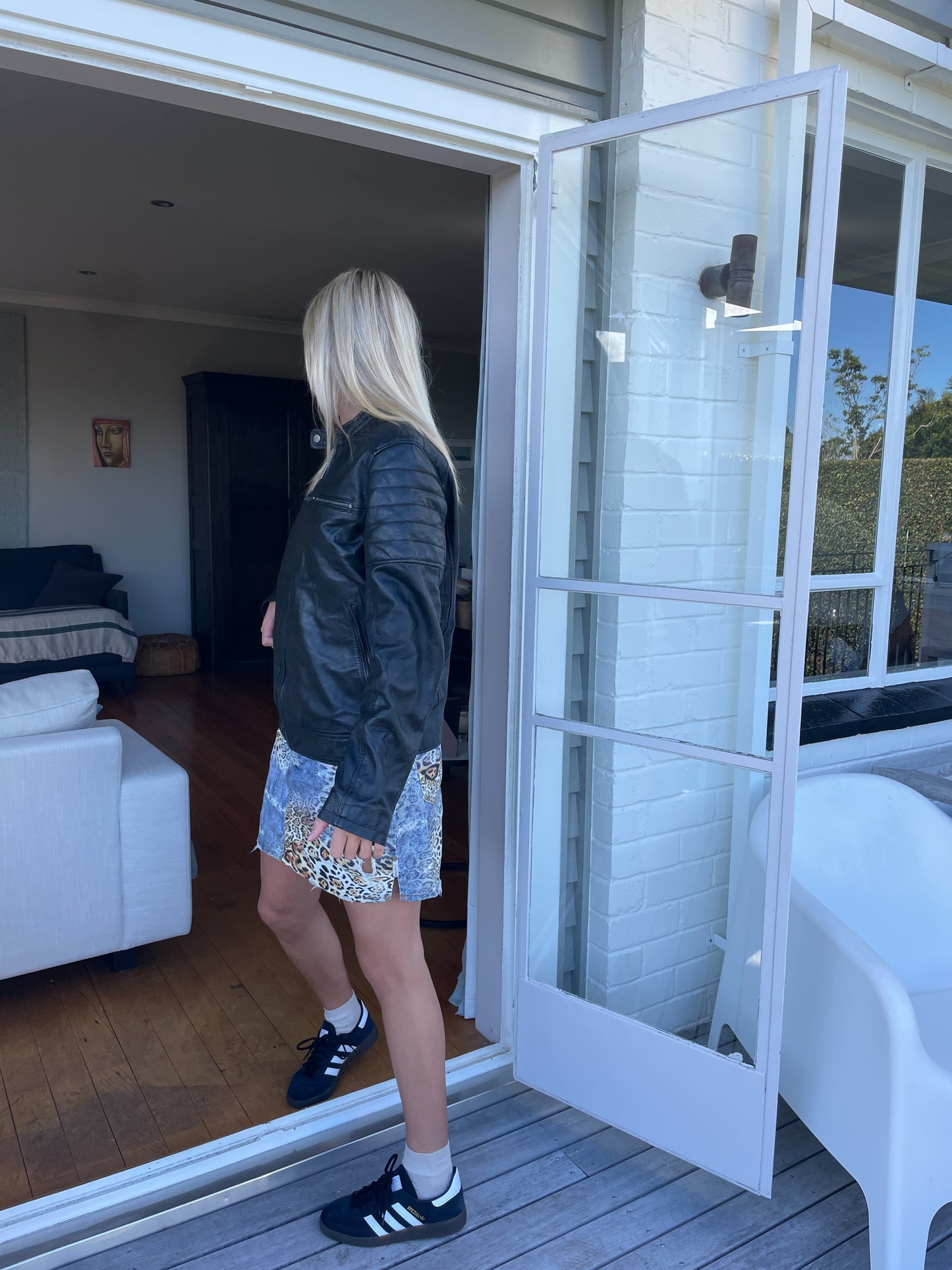 Black Moto Leather Jacket