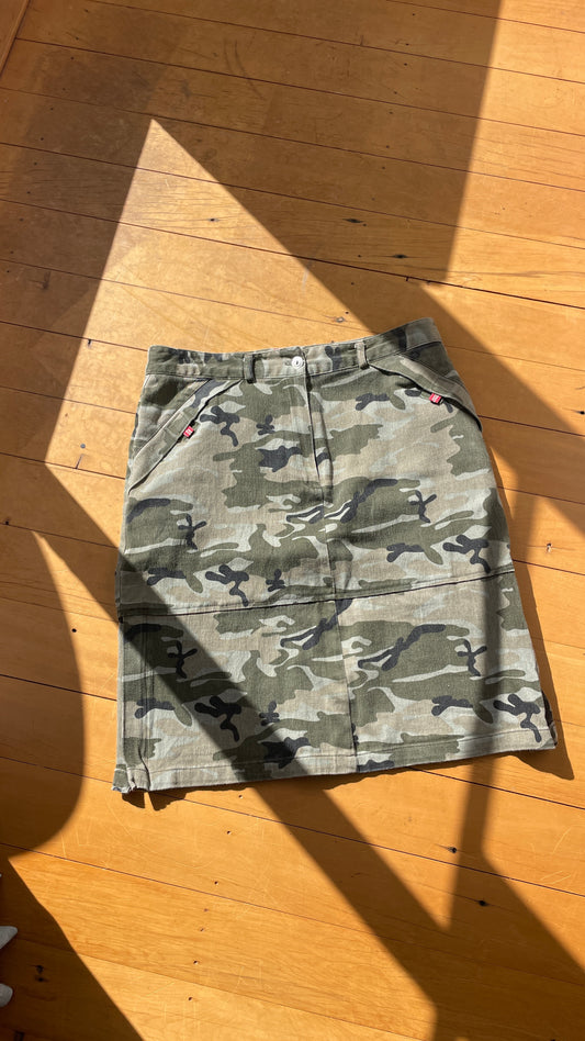 Miss Sixty Camo Skirt