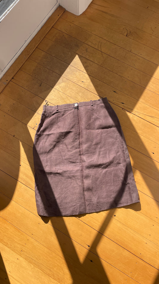 Max Mara Linen Skirt