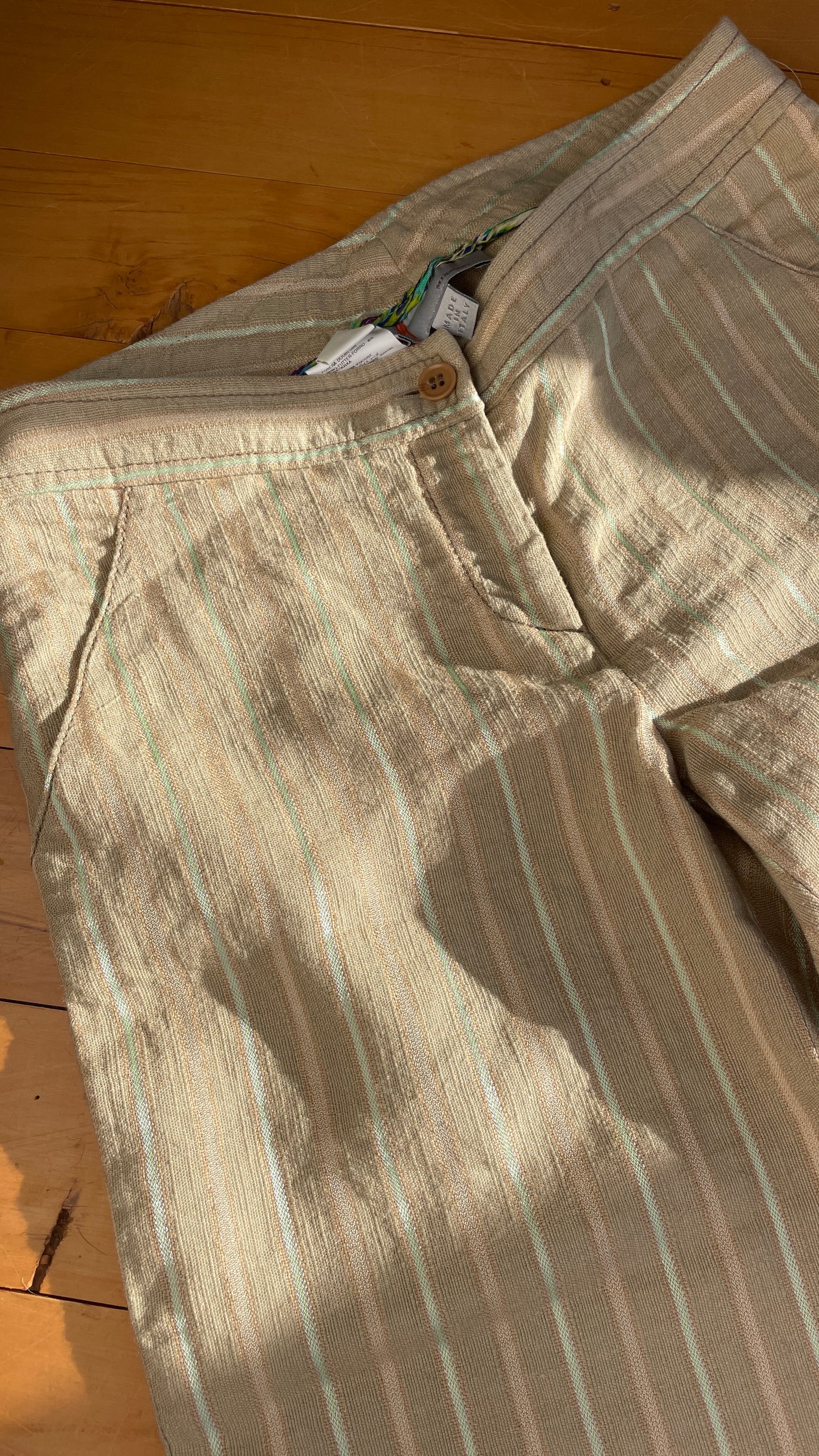 Missoni Linen Stripe Pants