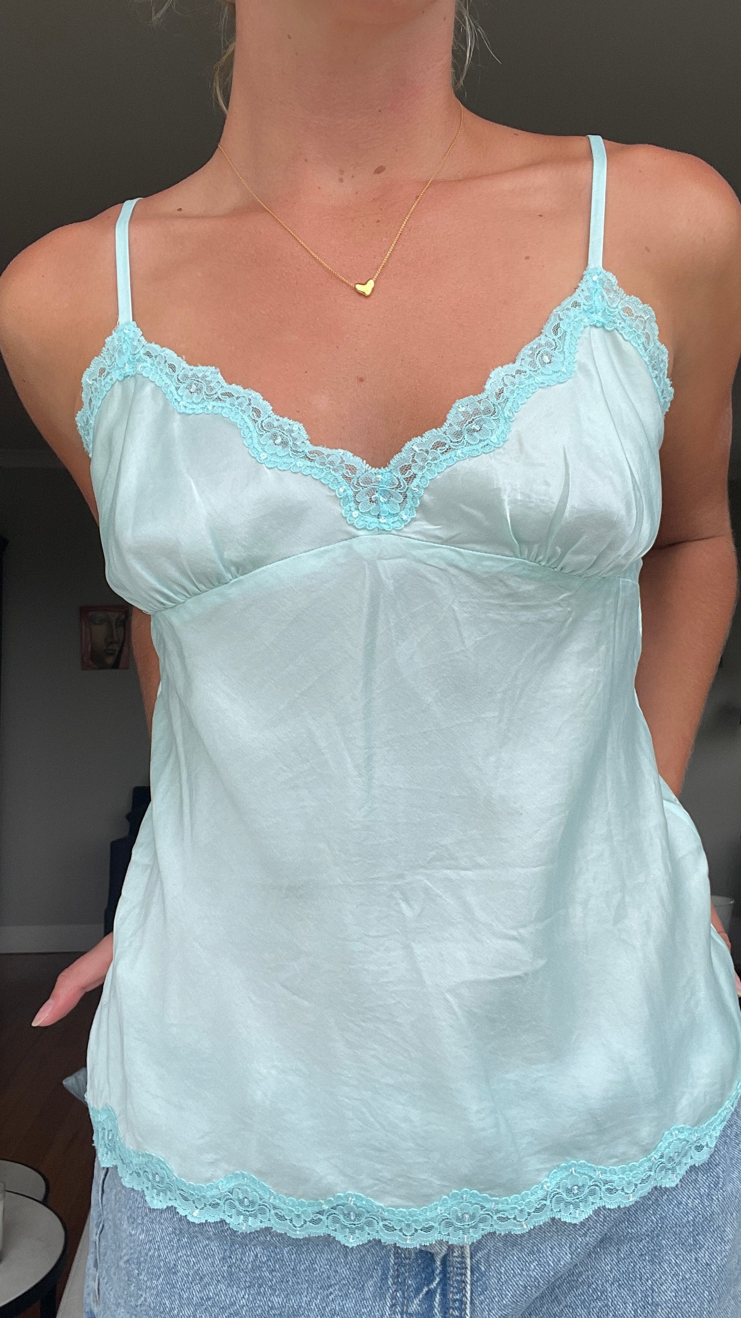 Victoria's Secret Turquoise Cami