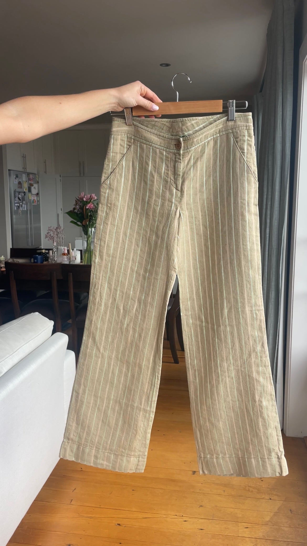 Missoni Linen Stripe Pants