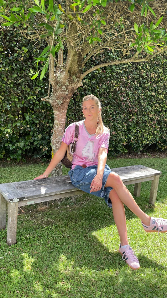 Green Bay Packers Pink Sports Tee