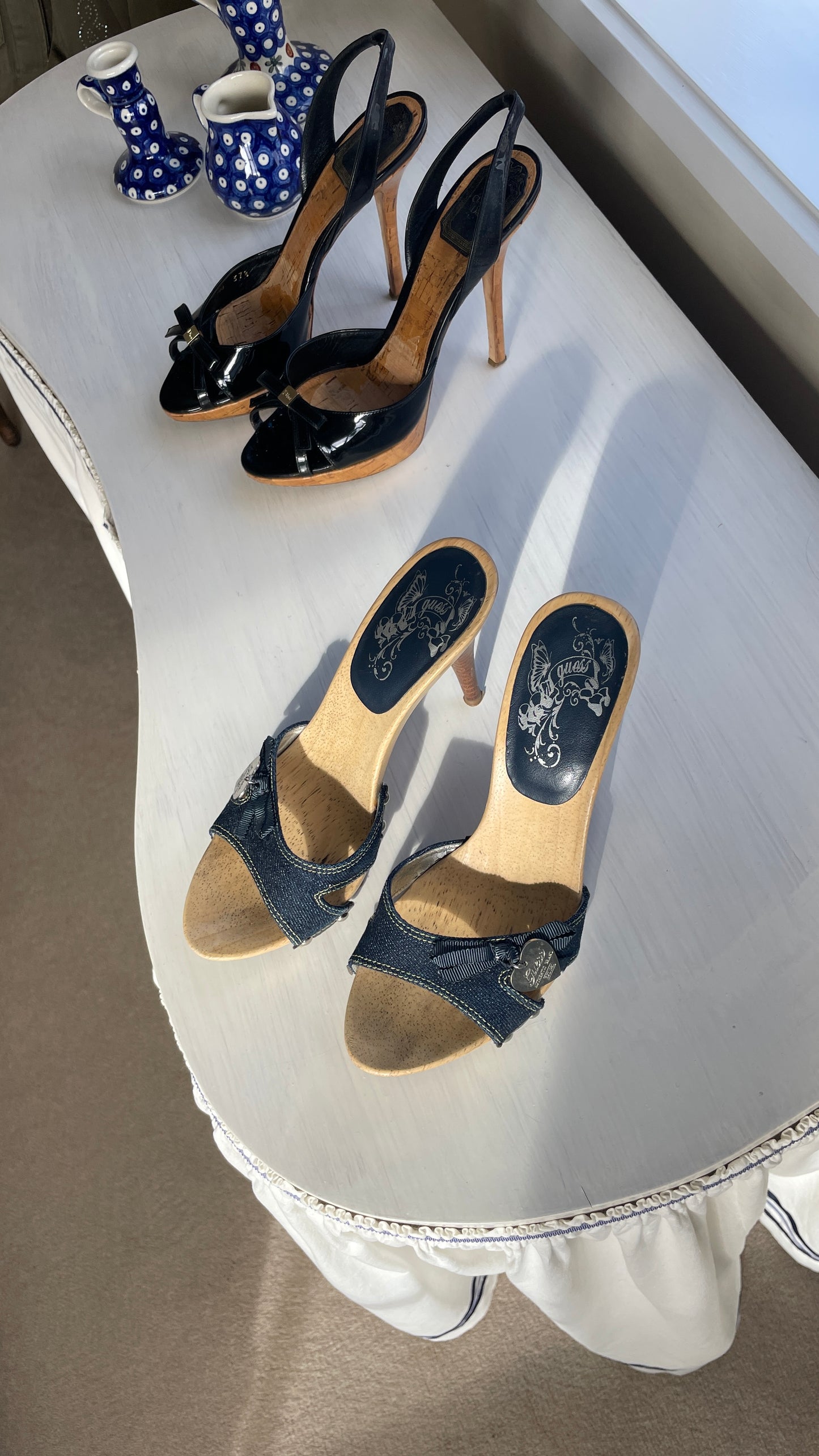 Guess Denim Heels