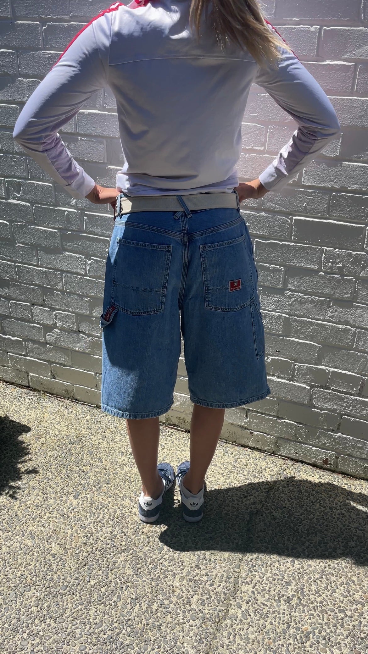 Tommy H Light Wash Jorts