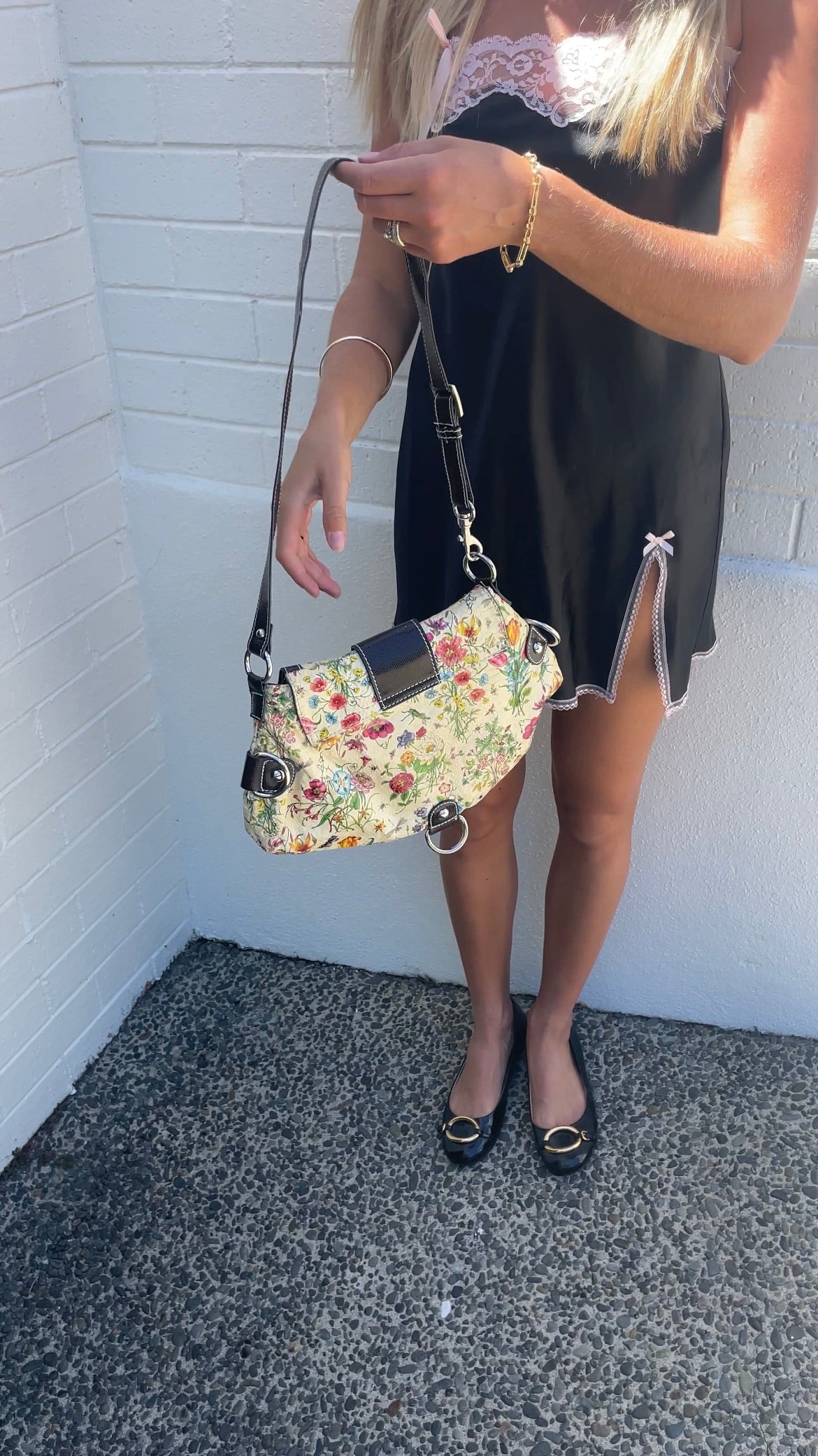 Floral Shoulder Bag