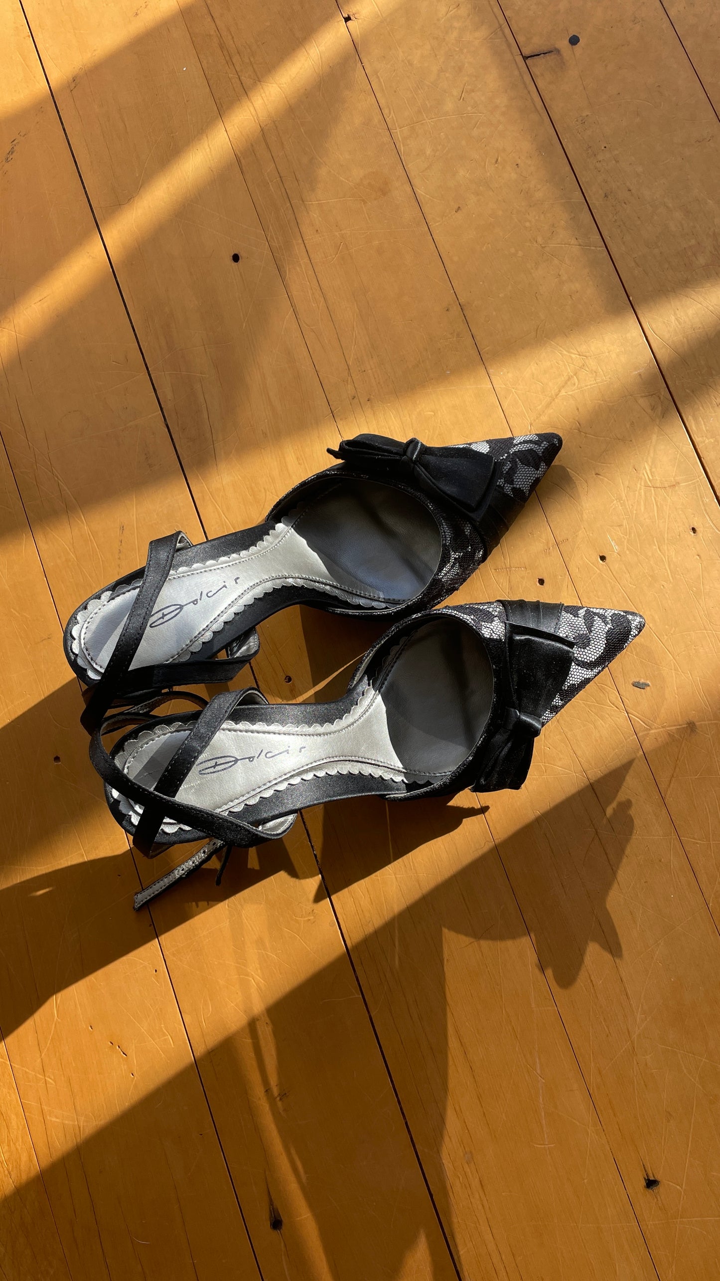 Dolcis Lace Bow Heels